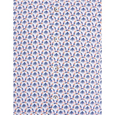 Lacivert Slim Fit Uzun Kollu Gömlek