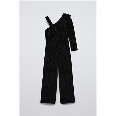 SHINY VELOUR JUMPSUIT