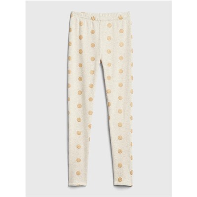 Kids Glitter Dot Coziest Leggings