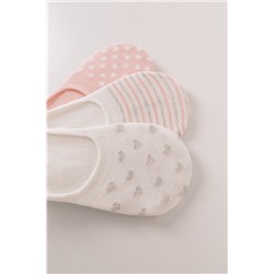 Pack 3 calcetines invisibles prints variados