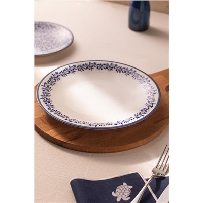 Rêve Bleu Couronne Servis Tabağı 25 cm