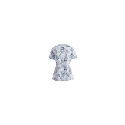 Cherokee Tooniforms Scrubs Dreaming of You Print Top