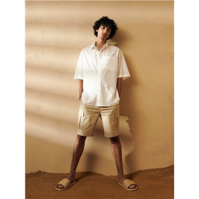 Cargo-Shorts aus Baumwolle