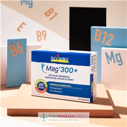 Boiron Mag'300+ - Fatigue Générale, Nerveuse & Musculaire 160 comprimés