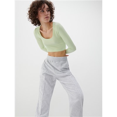 Velours-Hose