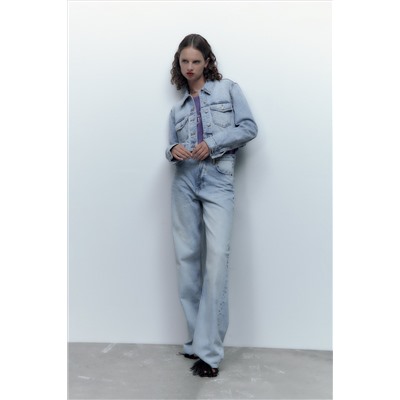 JEANS TRF WIDE LEG