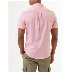 SHORT SLEEVE STRETCH POPLIN SHIRT