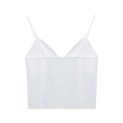 Crop top Blanco