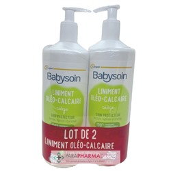 Babysoin Liniment Oléo-Calcaire 2x750mlLot  × 2