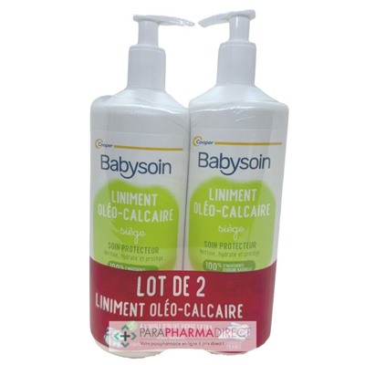 Babysoin Liniment Oléo-Calcaire 2x750mlLot  × 2