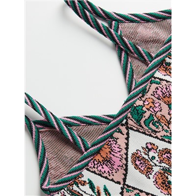 Gestrickte Bluse