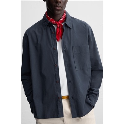CAMISA POPELÍN ALGODÓN