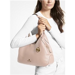 MICHAEL MICHAEL KORS Kelsey Large Pebbled Leather Shoulder Bag