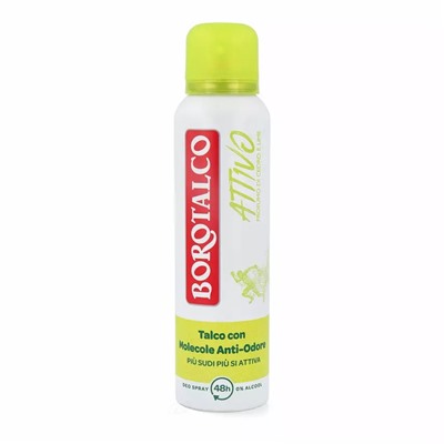 Borotalco Active Deo Cedro & Lime Efficacia Freschezza 150ml ohne Alkohol