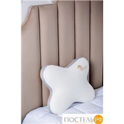 Подушка Arya Memory Foam в форме Бабочки 55X45X10 Papillon Белый