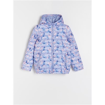Steppjacke mit Kapuze