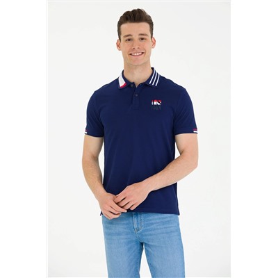 Erkek Lacivert Polo Yaka Tişört