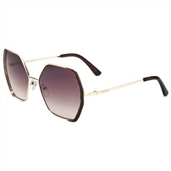 GUESS Factory Women's Gold Geometric Sunglasses