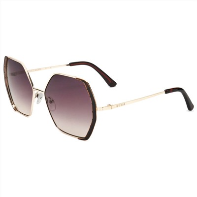 GUESS Factory Women's Gold Geometric Sunglasses