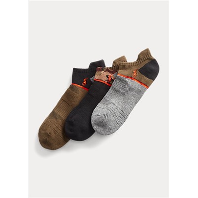 Big & Tall Camo Low-Cut Sport Sock 3-Pack