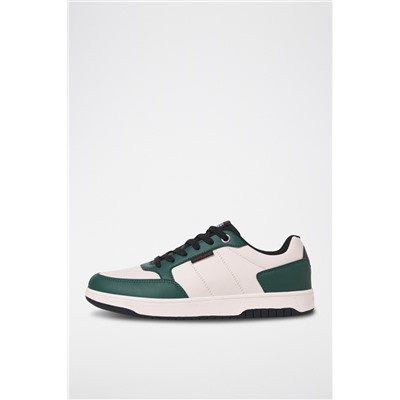 Zapatillas Verde oscuro y blanco