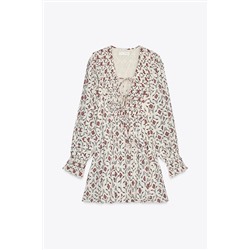 ZW COLLECTION PRINTED SHORT DRESS