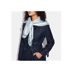 Signature Print Silk Square Scarf