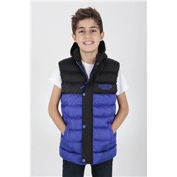 AHENGİM Kids Erkek Çocuk Yelek Erkek Çocuk Şişme Yelek Stanger Nakışlı Ak216162 1-2-10001089