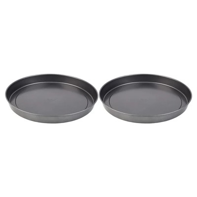 LIVARNO home Quiche- und Obstkuchenformen \ Pizza-Backbleche, 2 Stück