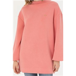 Kadın Somon Sweatshirt