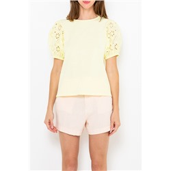 Camiseta Amarillo pastel