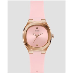 Pink Analog Silicon Watch