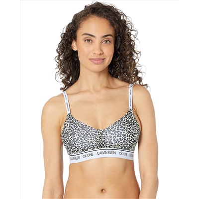 Calvin Klein Underwear  One Cotton Average + Full Figure Lght Lined Wire Free Bra