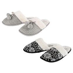 ESMARA® Hausschuh Damen, in Fell-Optik