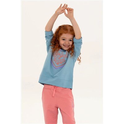 Çocuk Mavi Sweatshirt