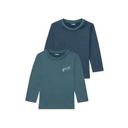 LUPILU® Langarmshirts Kleinkinder Jungen, 2 Stück