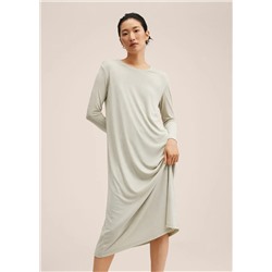 Vestido punto brillante -  Mujer | MANGO OUTLET España