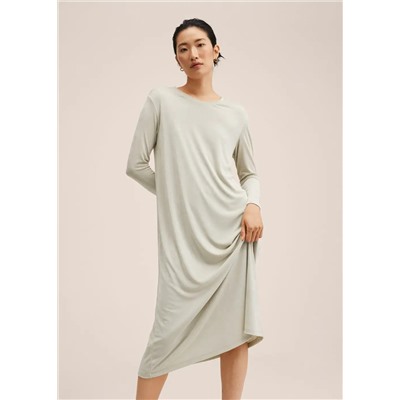 Vestido punto brillante -  Mujer | MANGO OUTLET España
