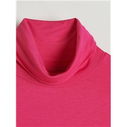 Langärmeliges Oberteil im Slim-Fit mit Rollkragen