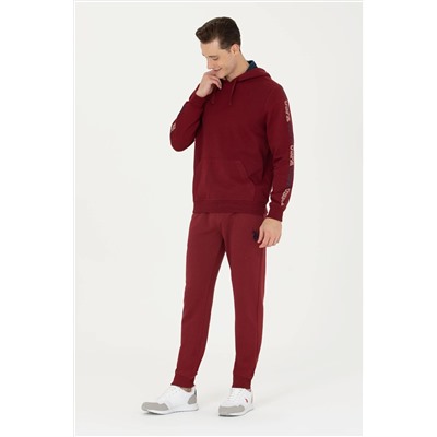 Erkek Bordo Eşofman Altı
