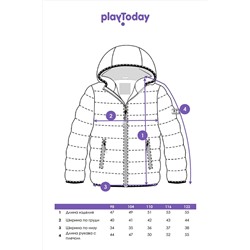 Куртка PLAYTODAY, 1088830