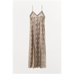 EMBROIDERED LACE DRESS