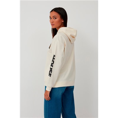 Sudadera con capucha Mickey y Pluto Disney Crudo