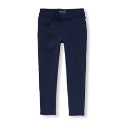 Girls Uniform Ponte Knit Jeggings