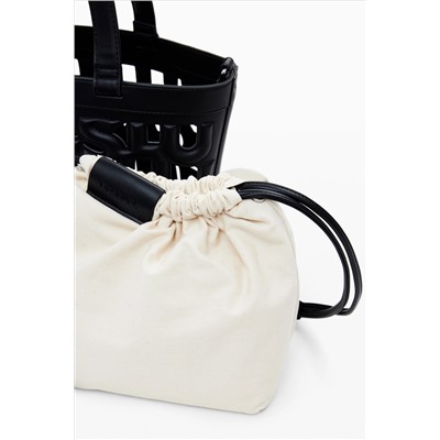 Bolso letras troquelado pequeño