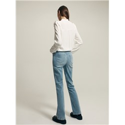 Jeans mit weitem Bein
