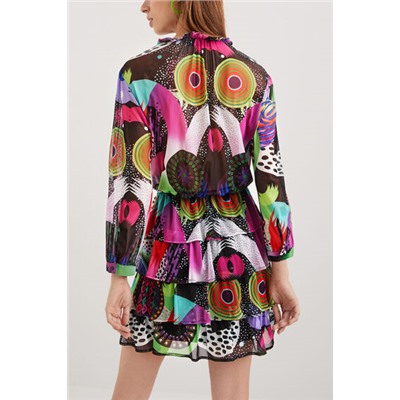 Vestido capas M. Christian Lacroix