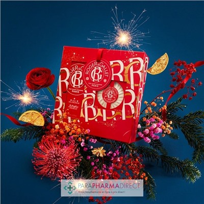 Roger & Gallet - Coffret Noël Bienfaisant Jean Marie Farina (Eau Parfumée 100ml + Savon 100g)