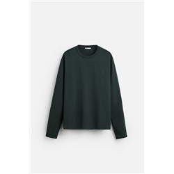 CAMISETA TEXTO BORDADO