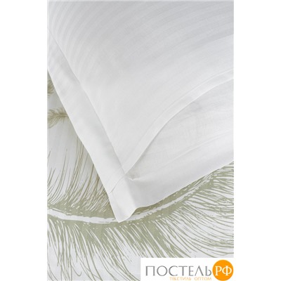 Постельное белье Карвен Stripe Satin с цветным принтом семейное N251-SB014 (7пр.)